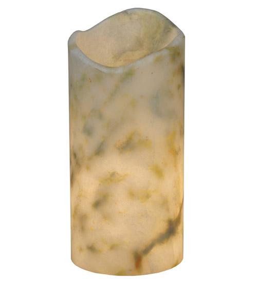 3.5&#34;W Cylindre Light Green Jadestone Shade