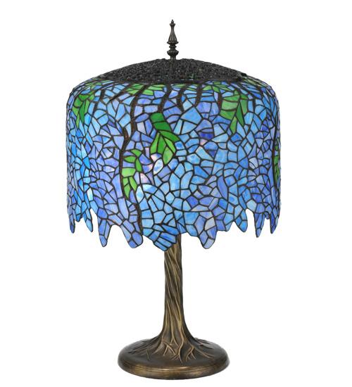 28&#34; High Tiffany Wisteria Table Lamp