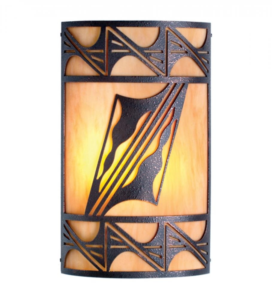 12&#34; Wide San Tan Wall Sconce