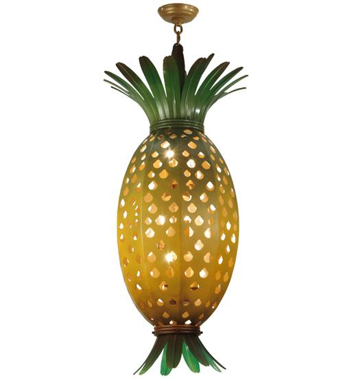 15&#34;W Welcome Pineapple Pendant