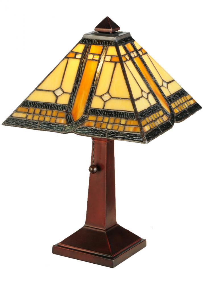 16&#34;H Sierra Prairie Mission Accent Lamp