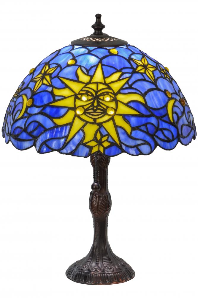 16.5&#34; High Sun; Moon & Stars Table Lamp