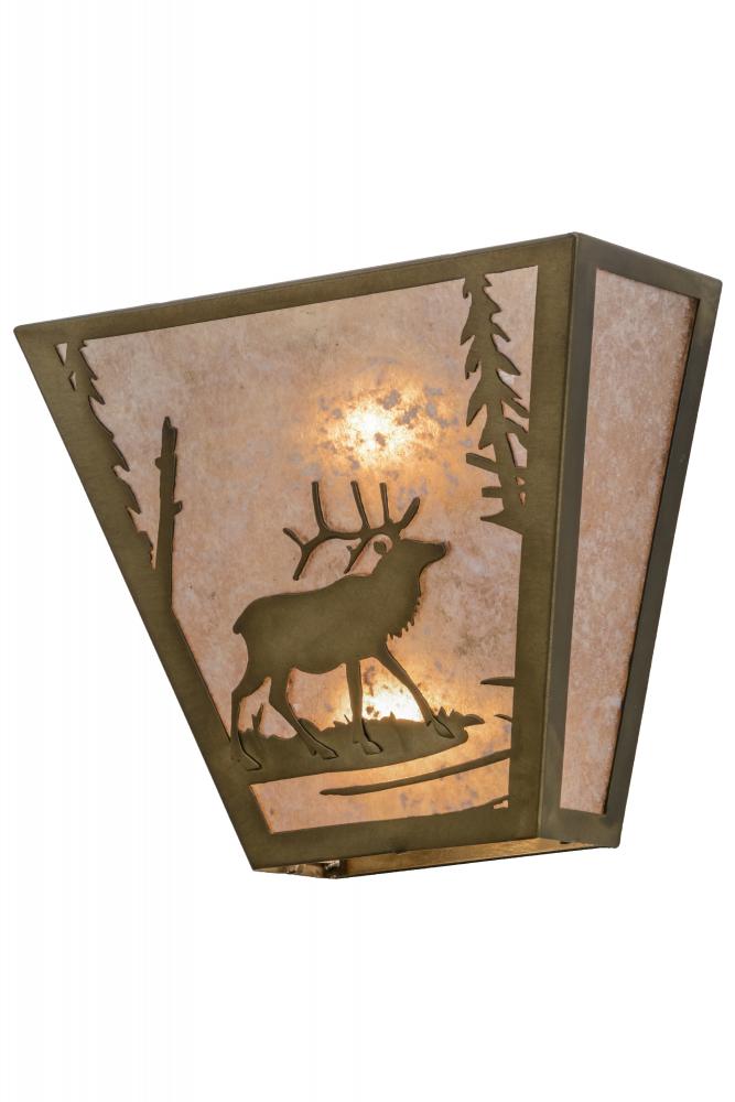 13&#34;W Elk Creek Wall Sconce