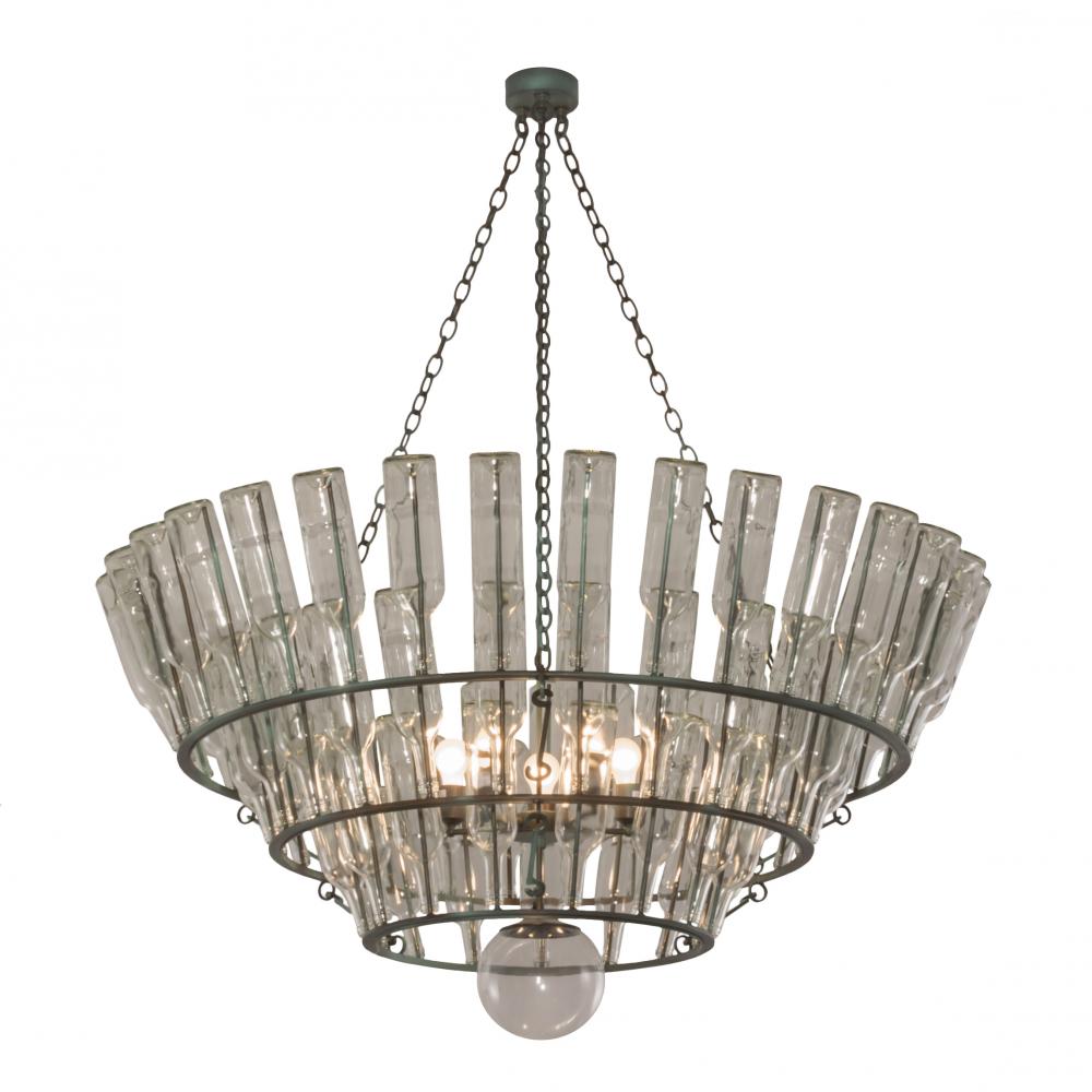 56&#34;W Tuscan Vineyard 3 Tier Chandelier