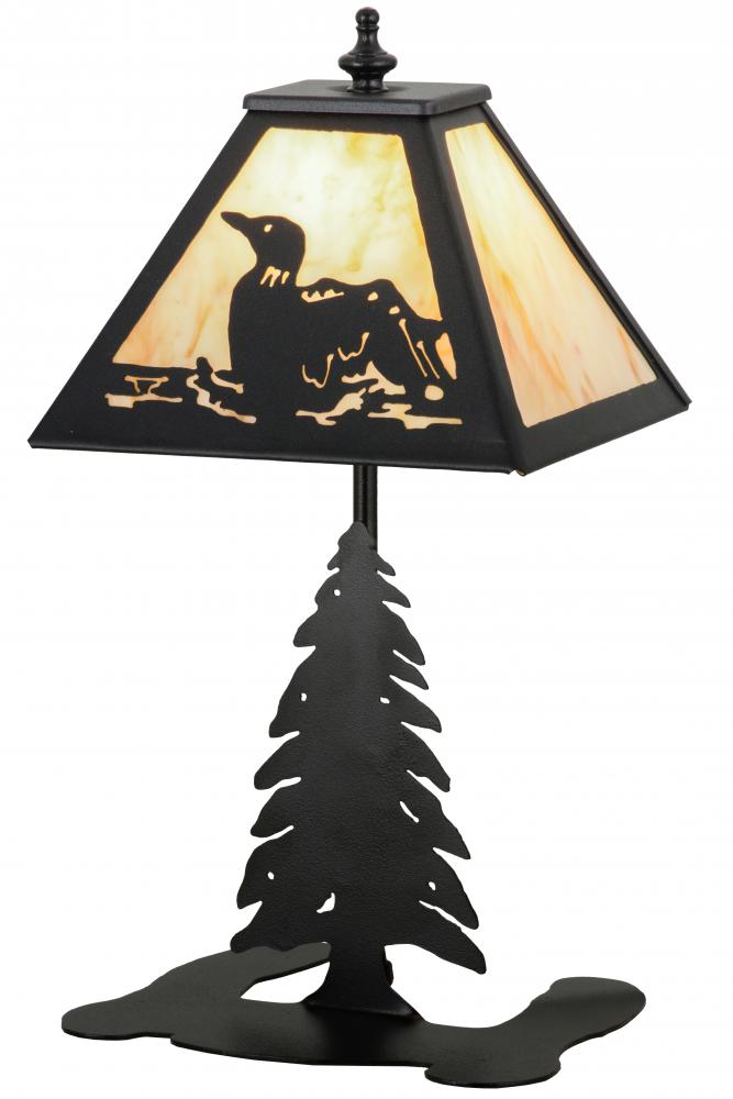 15&#34;H Loon Accent Lamp