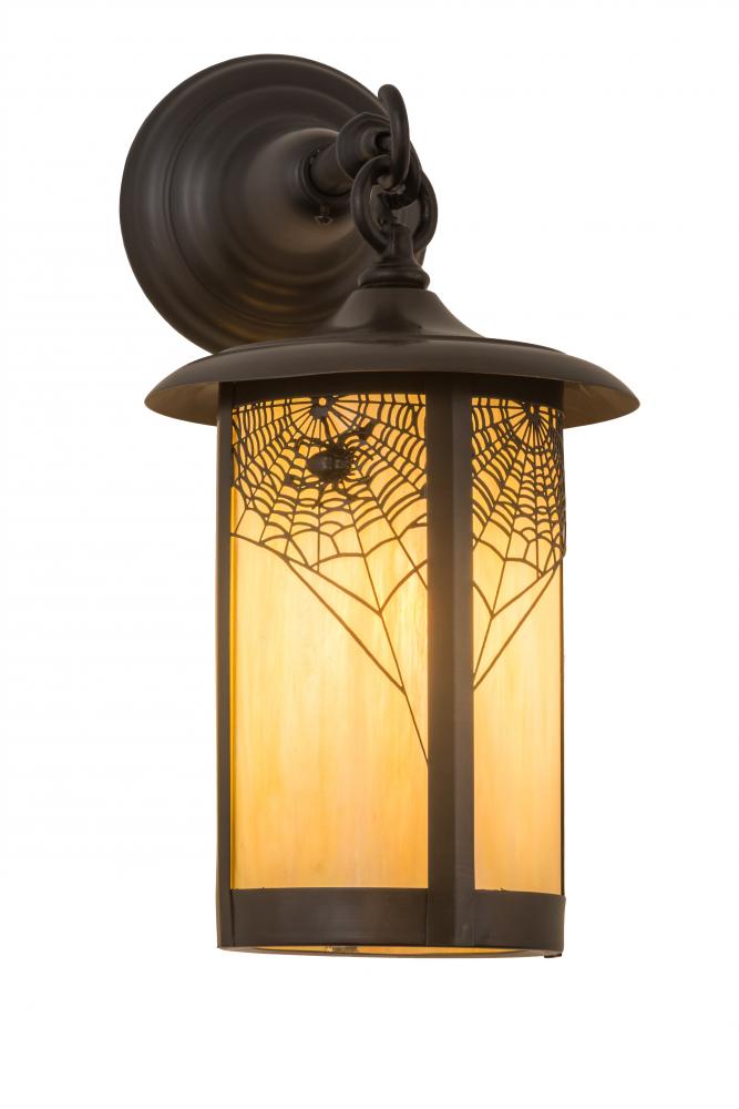 8&#34; Wide Fulton Spider Web Hanging Wall Sconce