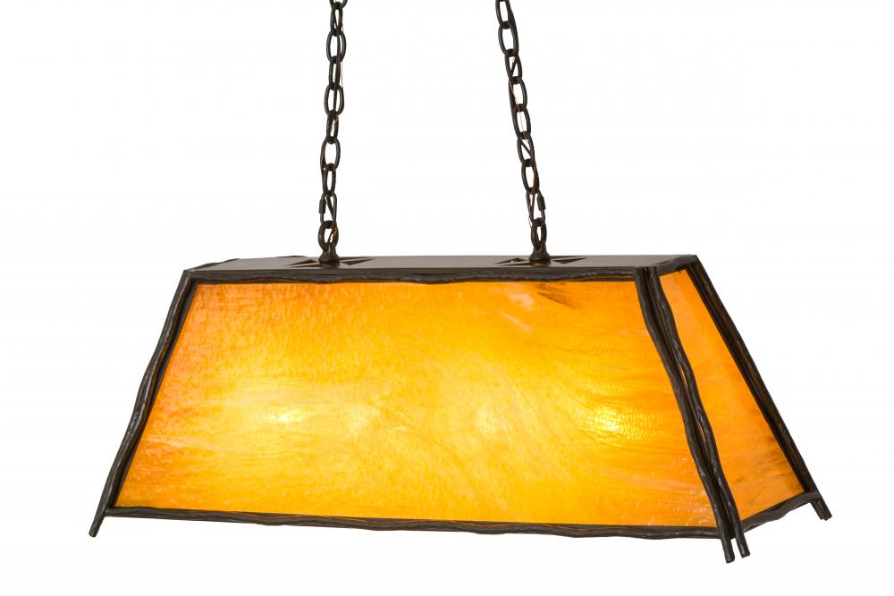 36&#34;L Sticks Oblong Pendant