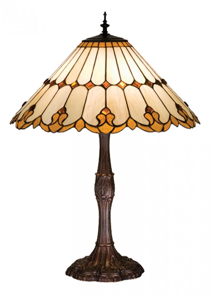 28.5&#34;H Nouveau Cone Table Lamp