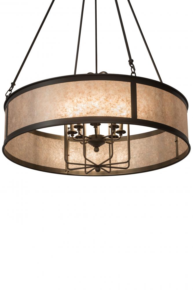 42&#34; Wide Craftsman Jaula Chandelier