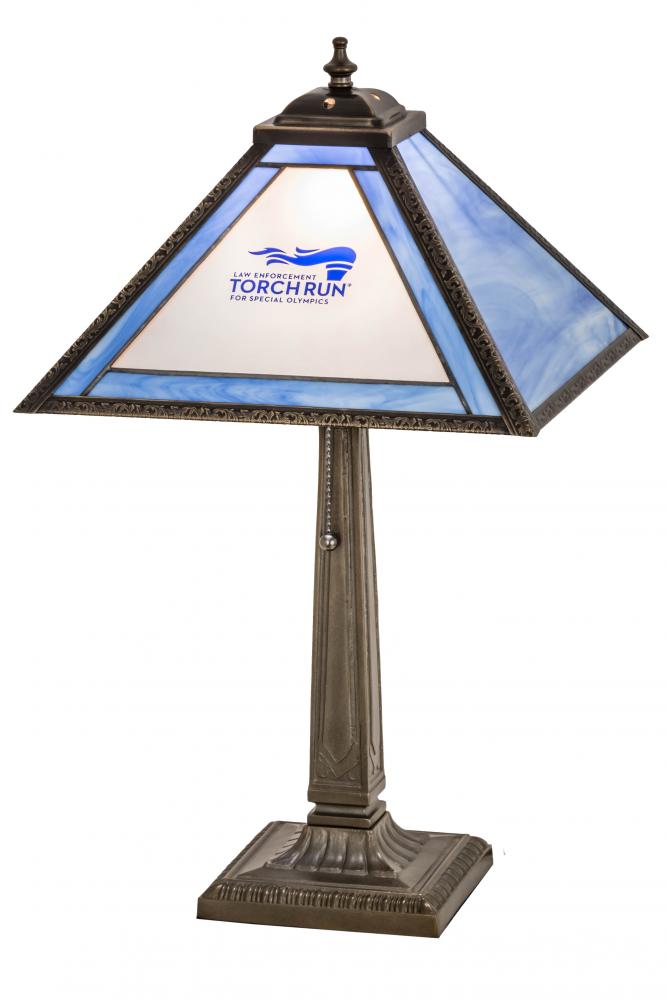 22&#34;H Personalized Torch Run Table Lamp