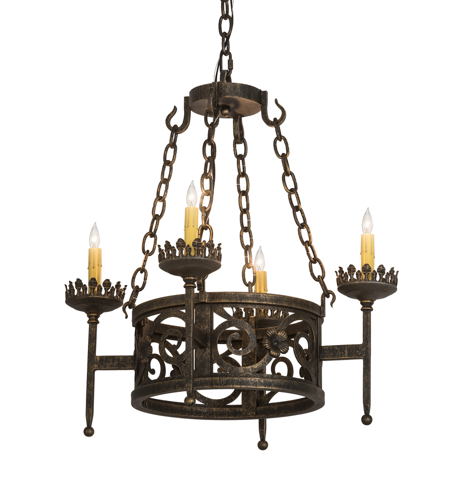 24&#34; Wide Majella 4 Light Chandelier