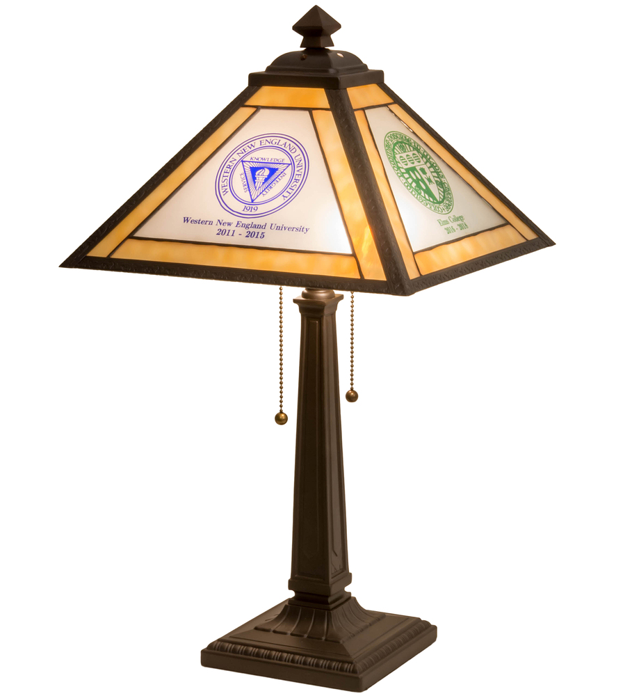 18&#34; Wide Personalized Graduation Present Table Lamp