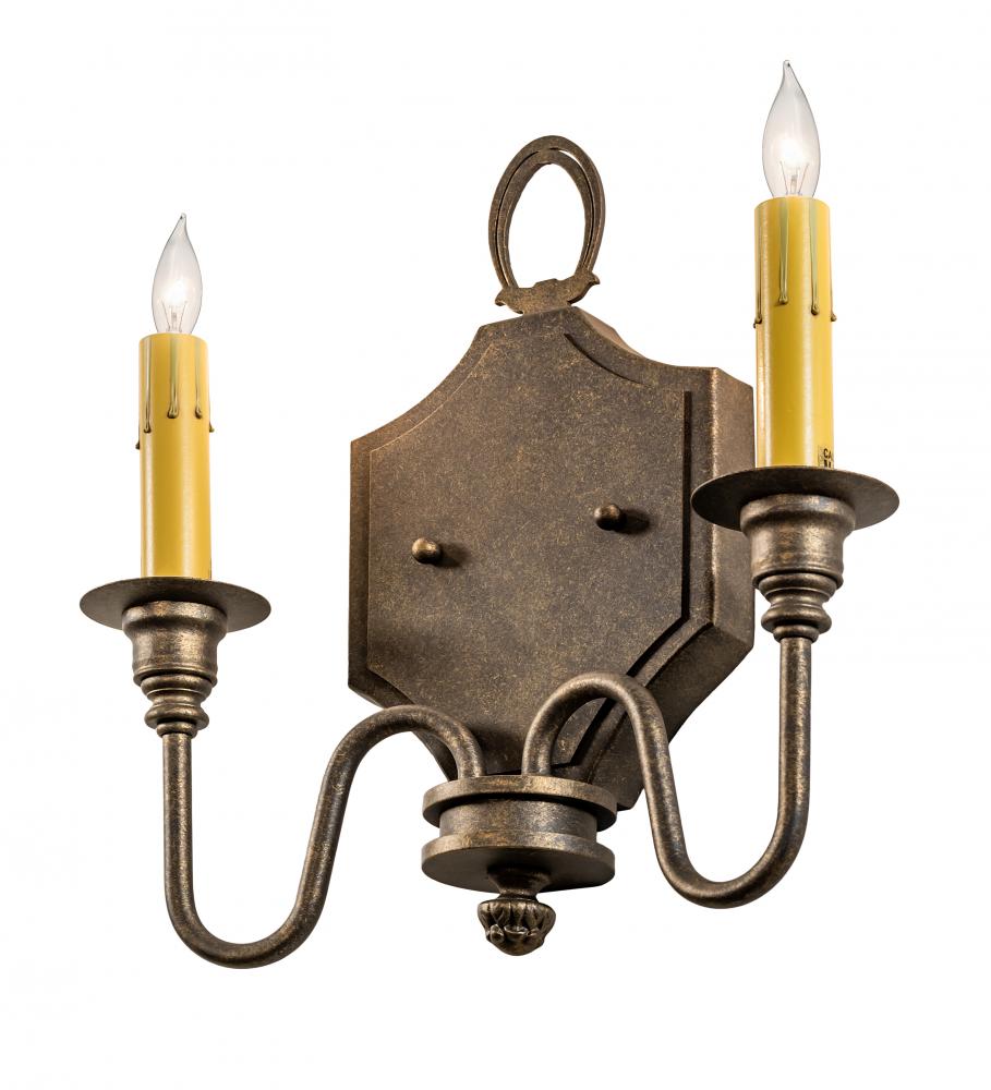 12&#34; Wide Paquita 2 Light Wall Sconce