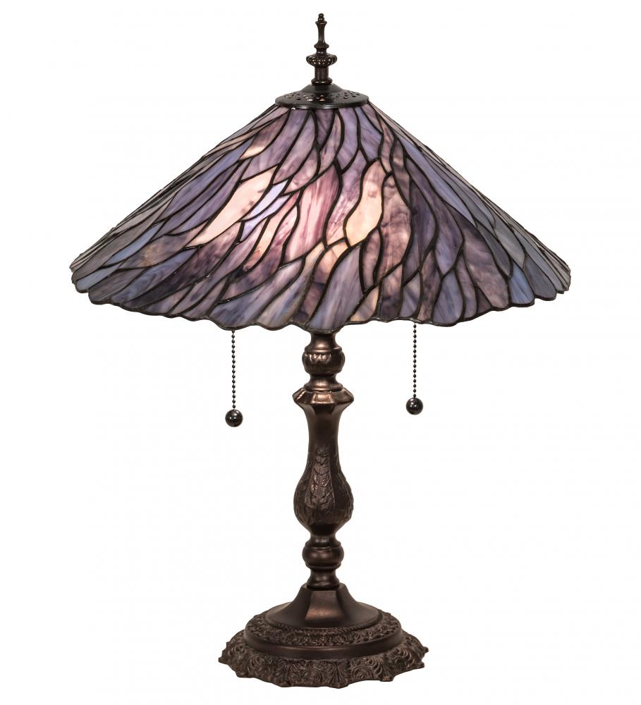 21&#34; High Willow Jadestone Table Lamp