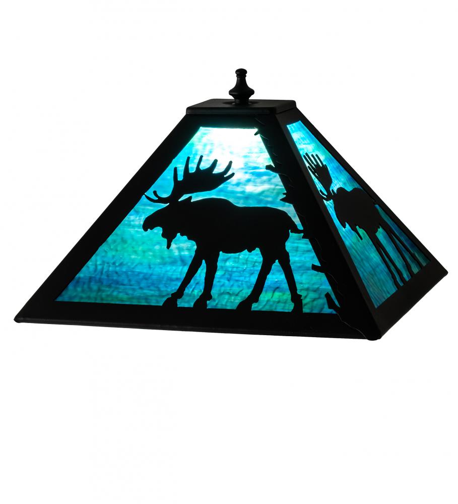 12&#34; Square Moose Shade