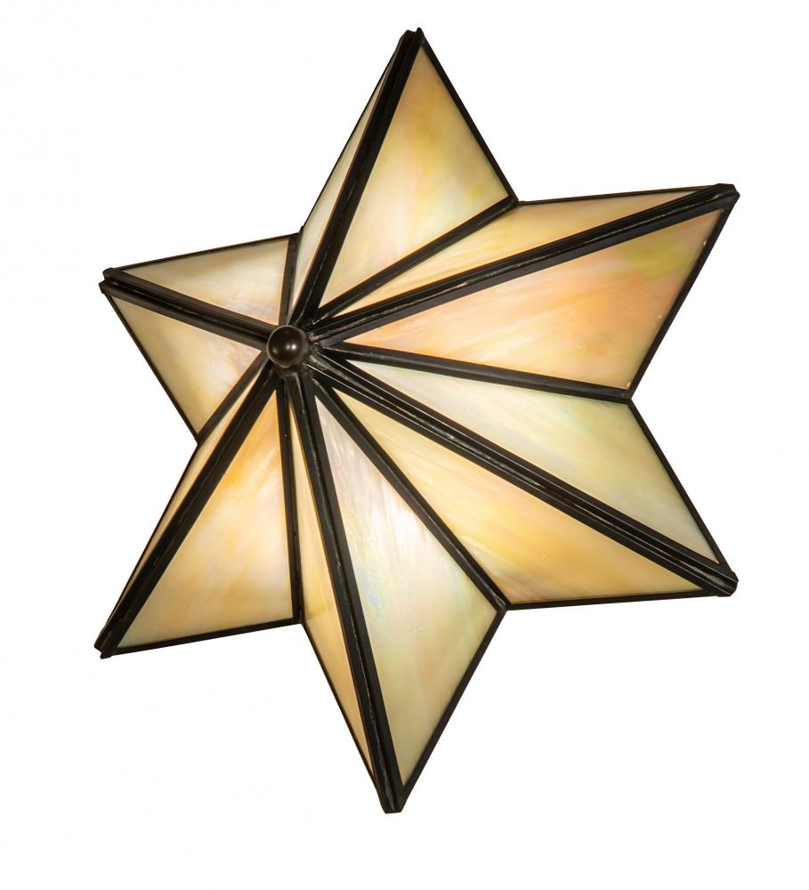 11&#34; Wide Star Wall Sconce