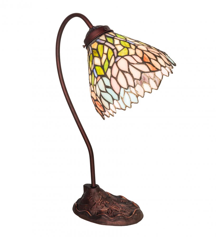 18&#34; High Wisteria Desk Lamp