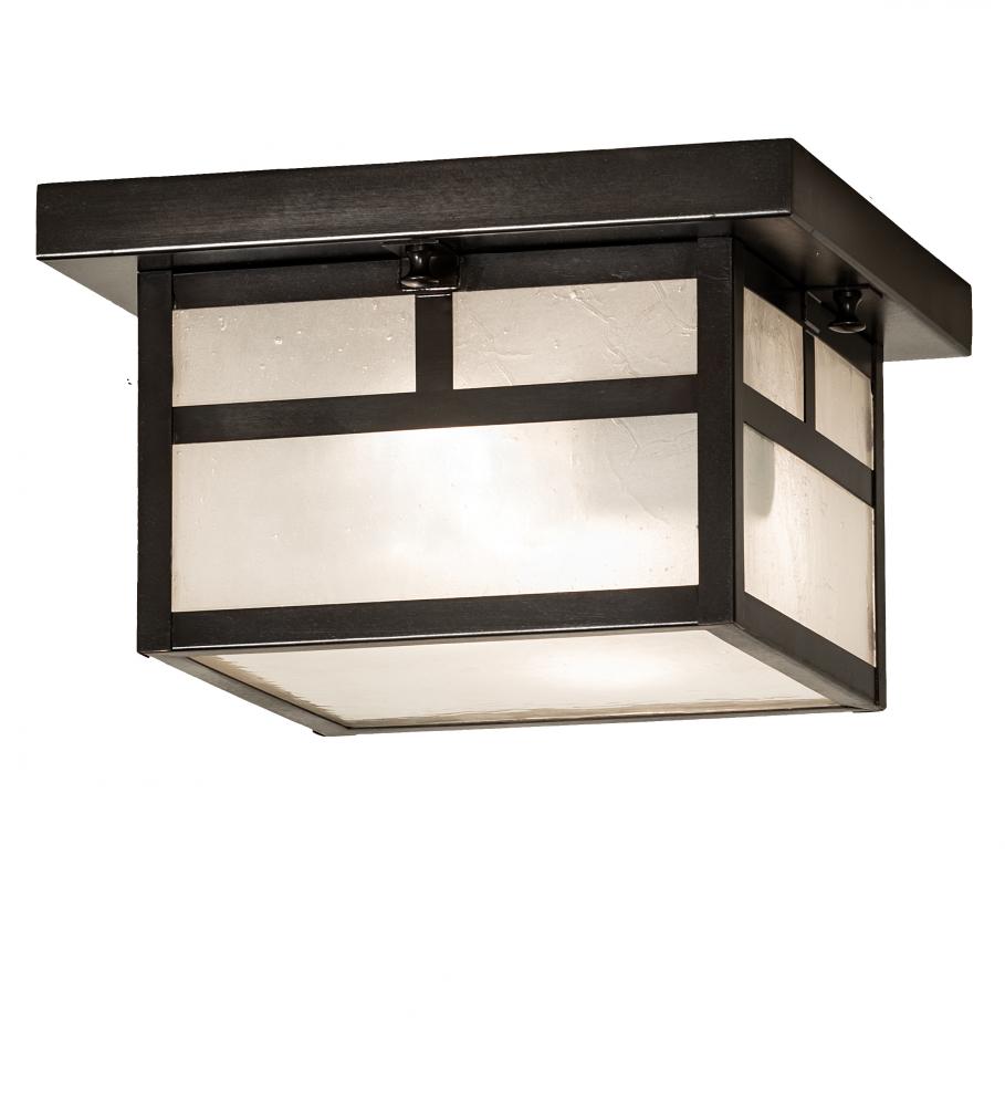 10&#34; Square Hyde Park &#34;T&#34; Mission Flushmount