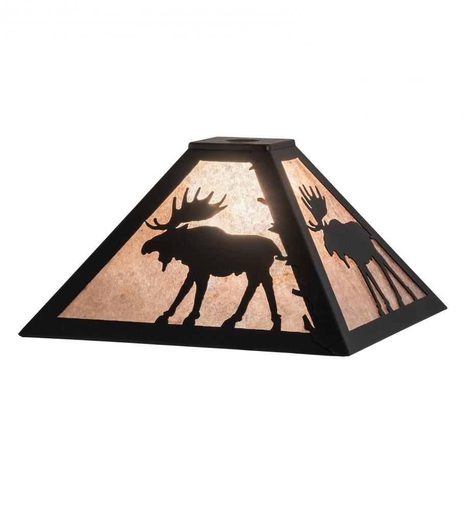 12&#34; Square Moose Shade