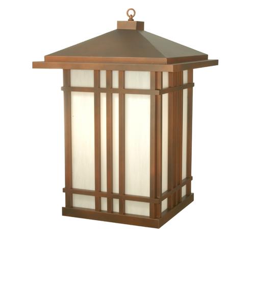 24&#34; Square Elmina Hanging Lantern Pendant