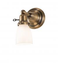 Meyda White 102163 - 5&#34; Wide Revival Goblet Wall Sconce