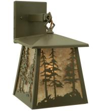 Meyda White 106038 - 7&#34;W Stillwater Tall Pines Hanging Wall Sconce