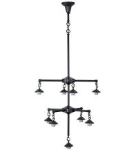 Meyda White 107193 - 42&#34; Wide Fulton Prime 9 Light Chandelier