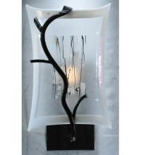 Meyda White 108795 - 9&#34;W Metro Fusion Twigs Wall Sconce