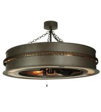 Meyda White 110044 - 44&#34;W Golden Forge Chandel-Air