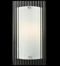 Meyda White 111932 - 6&#34;W Metro Fluted Quadrato LED Wall Sconce