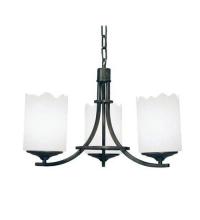 Meyda White 116260 - 20&#34; Wide Octavia 3 Light Chandelier