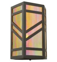 Meyda White 117911 - 7&#34;W Santa Fe Wall Sconce