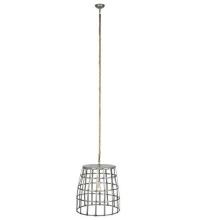 Meyda White 118630 - 21.75&#34;W Basket Pendant