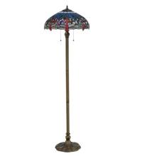 Meyda White 118843 - 60&#34;H Tiffany Hanginghead Dragonfly Floor Lamp