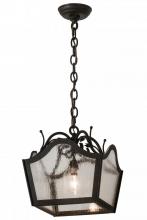 Meyda White 119806 - 12" Square Terena Pendant