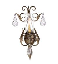 Meyda White 120223 - 12&#34; Wide French Elegance 1 Light Wall Sconce