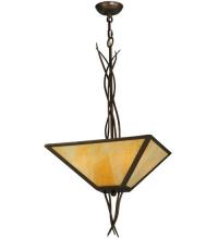 Meyda White 120371 - 18&#34;Sq Anala Inverted Pendant