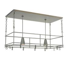 Meyda White 121711 - 48&#34;L Spartan Pot Rack