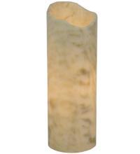 Meyda White 123464 - 3.4&#34;W Cylindre Light Green Jadestone Shade