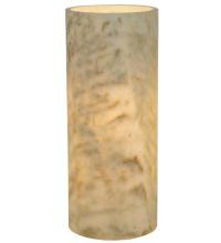 Meyda White 123468 - 4&#34;W Cylindre Light Green Jadestone Shade