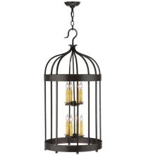 Meyda White 123811 - 18&#34;W Muse Lantern Pendant