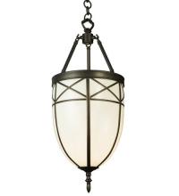 Meyda White 124556 - 11&#34; Wide Borough Hall Pendant