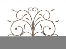 Meyda White 126250 - 39&#34; Wide Bordeaux Fireplace Screen