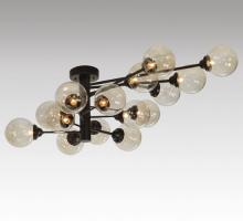 Meyda White 127937 - 64&#34;L Galaxy 15 LT Oblong Chandelier