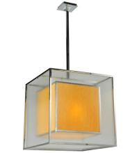 Meyda White 128290 - 22&#34;Sq Quadrato Lange Pendant