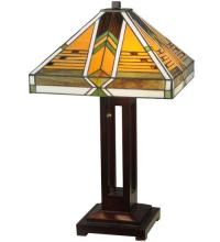 Meyda White 130749 - 24&#34;H Abilene Table Lamp