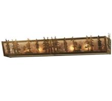 Meyda White 130857 - 46&#34; Long Tall Pines Vanity Light
