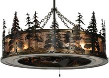 Meyda White 135769 - 45&#34;W Tall Pines W/Uplights Chandel-Air