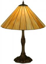 Meyda White 137667 - 26.5&#34;H Duncan Beige Table Lamp