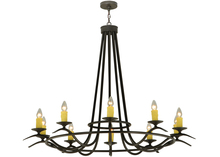 Meyda White 137894 - 58"W Octavia 10 LT Chandelier